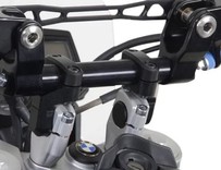 Podizači volana podesivi 28,6/50 mm, sa vijcima, crni