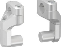 Podizači volana podesivi 28,6/50 mm, sa vijcima, srebrni