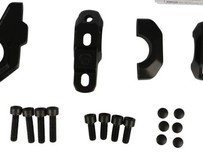 Podizači volana dia.28-30mm, unatrag 22mm, crni