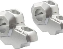 Podizači volana dia.22-30mm, unatrag 21mm, srebrni