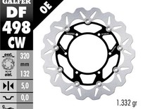 Wave disk, plivajući prednji 320-132-6