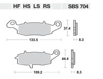 Kočione pločice SINTERED METAL