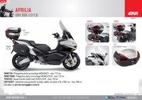 GIVI za APRILIA SRV '12-13